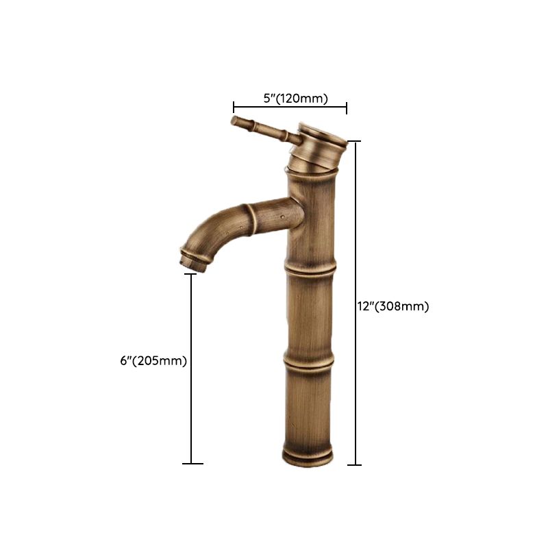 BowLift | Brass Country Basin Tap Single Hole Sink Faucet for Bathroom