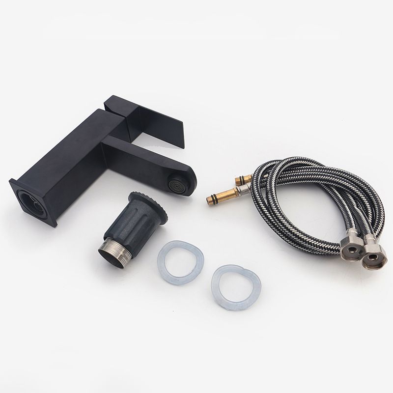 BowLift | Basic Centered Sink Faucet Monochrome Faucet Sink Bathroom Faucet