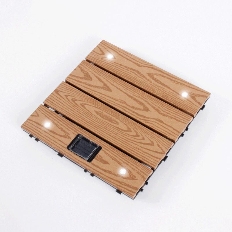 BowLift | Striped Pattern Terrace Floor Tiles Square Click Floor Tiles Floor Board
