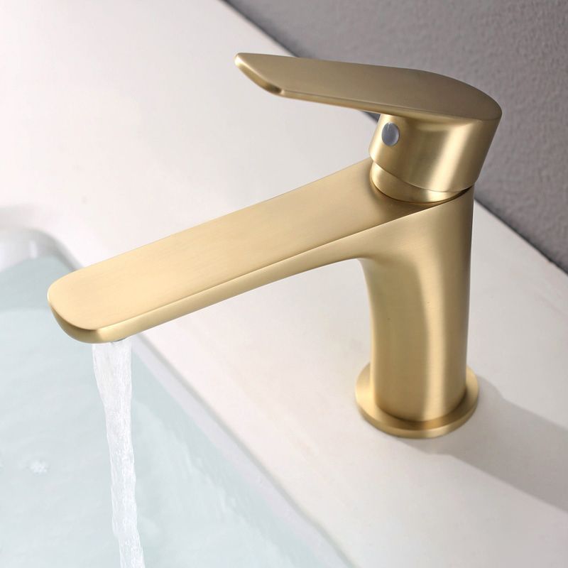 BowLift | Light Luxury Basin Faucet with Lever Handle Single Hole Bathroom Faucet