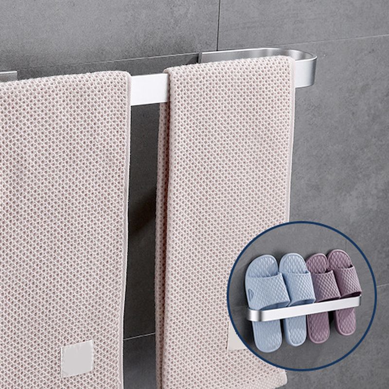 BowLift | Contemporary 2-piece bathroom accessory set aluminum stainless steel towel bar