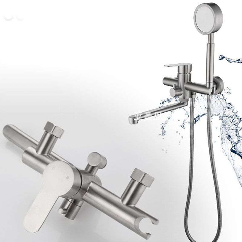 BowLift | Bathroom Bathtub Faucet Lever Handheld Shower Bathtub Faucet