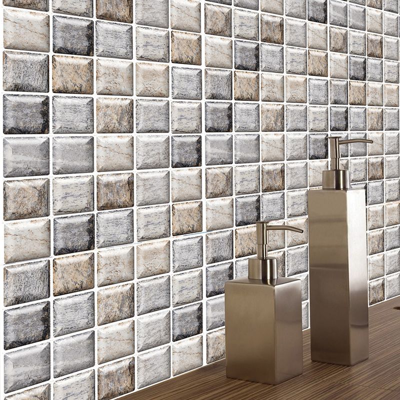 BowLift | Tile Peel & Stick Rectangle Waterproof Plastic Peel & Stick Subway Tiles for Shower 2-Pack