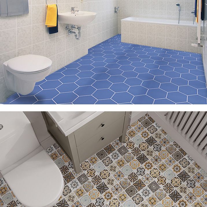 BowLift | Modern PVC flooring Peel and Stick porcelain tile look vinyl plank flooring