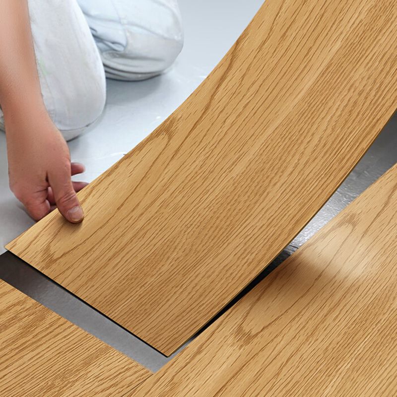 BowLift | Peel and Stick PVC Flooring Smooth Wood Look Effect Slip Resistant Vinyl Floors