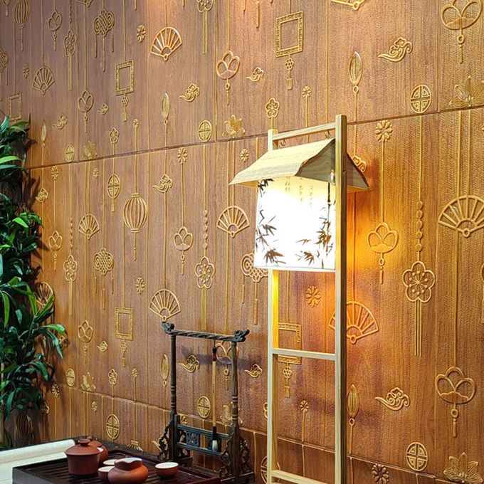 BowLift | Contemporary Wall Panels Self-Adhesive Waterproof Cartoon 3D Print Wall Covering