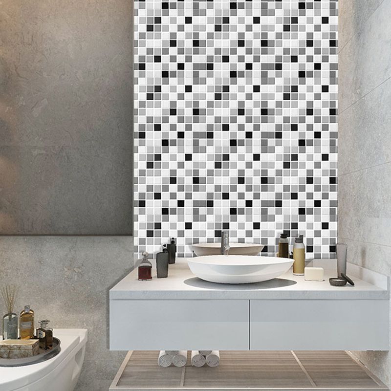 BowLift | Tile Stripping & Gluing Square Mosaic PVC Stain Resistant Stripping and Gluing Plates for Shower 5 Pack