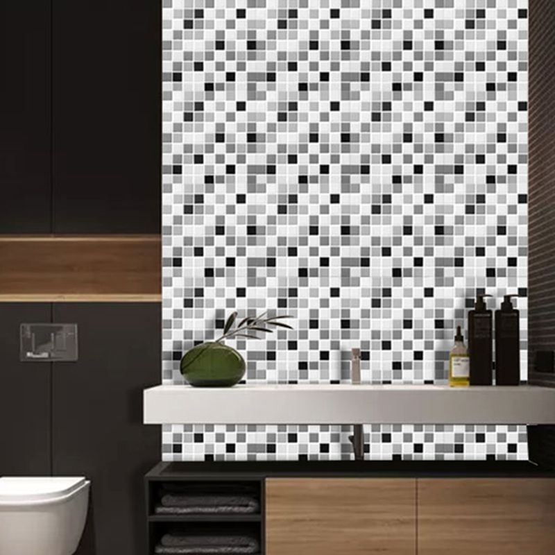 BowLift | Tile Stripping & Gluing Square Mosaic PVC Stain Resistant Stripping and Gluing Plates for Shower 5 Pack