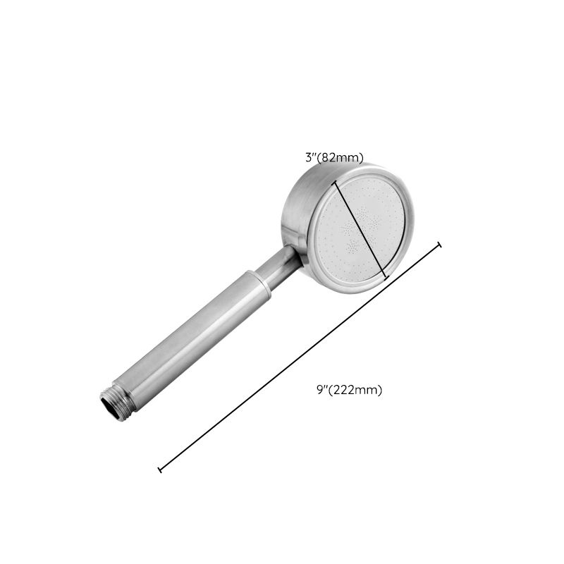 BowLift | Round Shape Handheld Showerhead Traditional Metal Wall Mounted Hand Shower