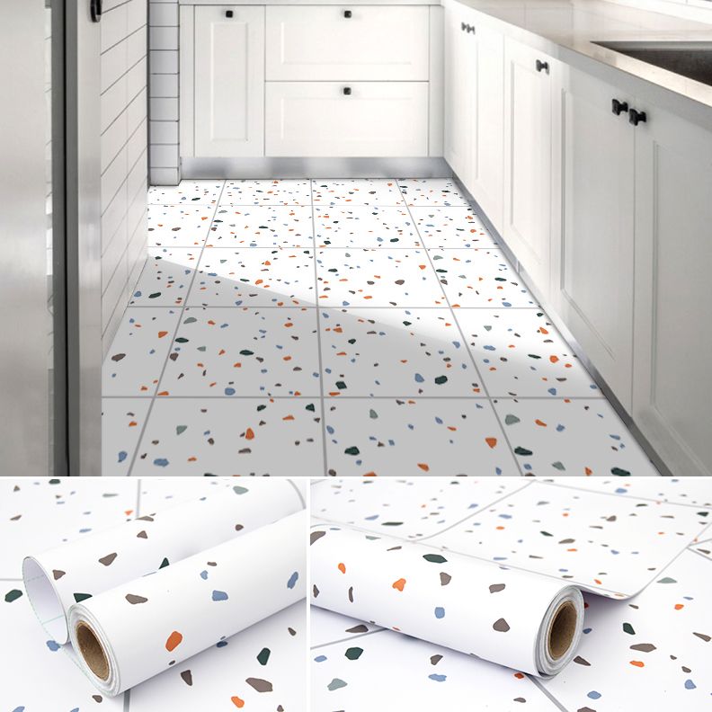 BowLift | Modern PVC Floor Geometric Pattern Peel and Stick Vinyl Plank Floor