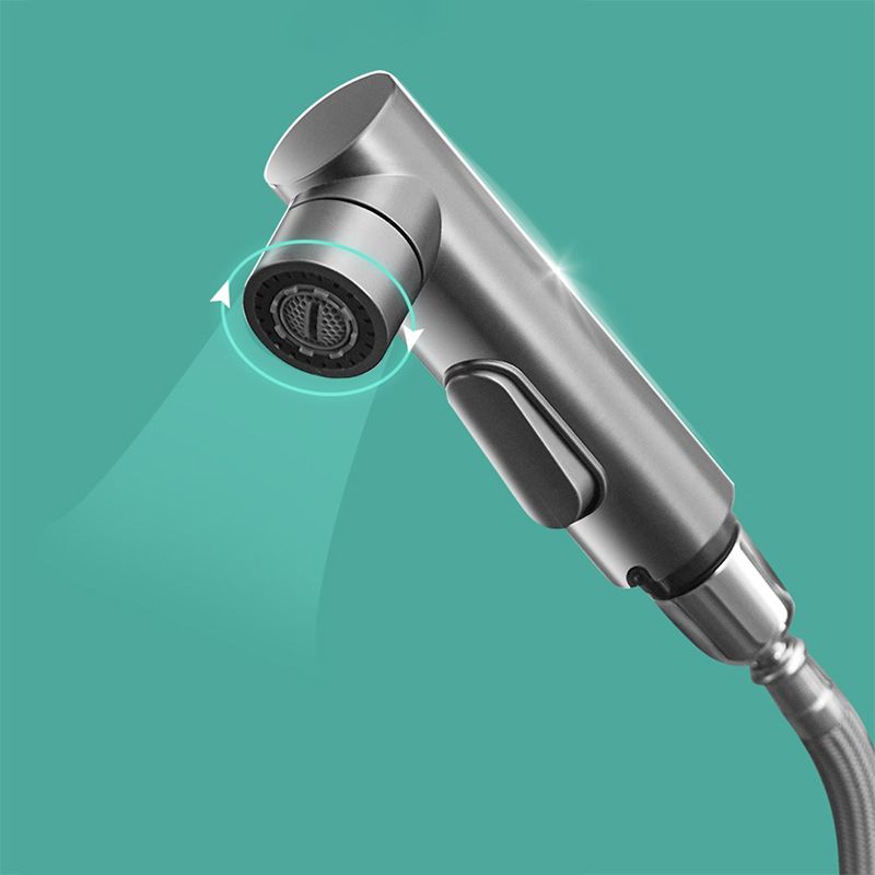 BowLift | Contemporary Single Color Faucet Low Arc Centerset Sink Faucet for Bathroom