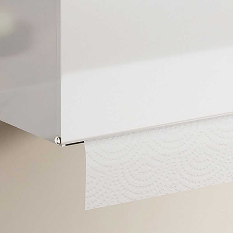 BowLift | White Bathroom Accessory Set Contemporary Aluminum Bathroom Accessory Kit with Towel Holder
