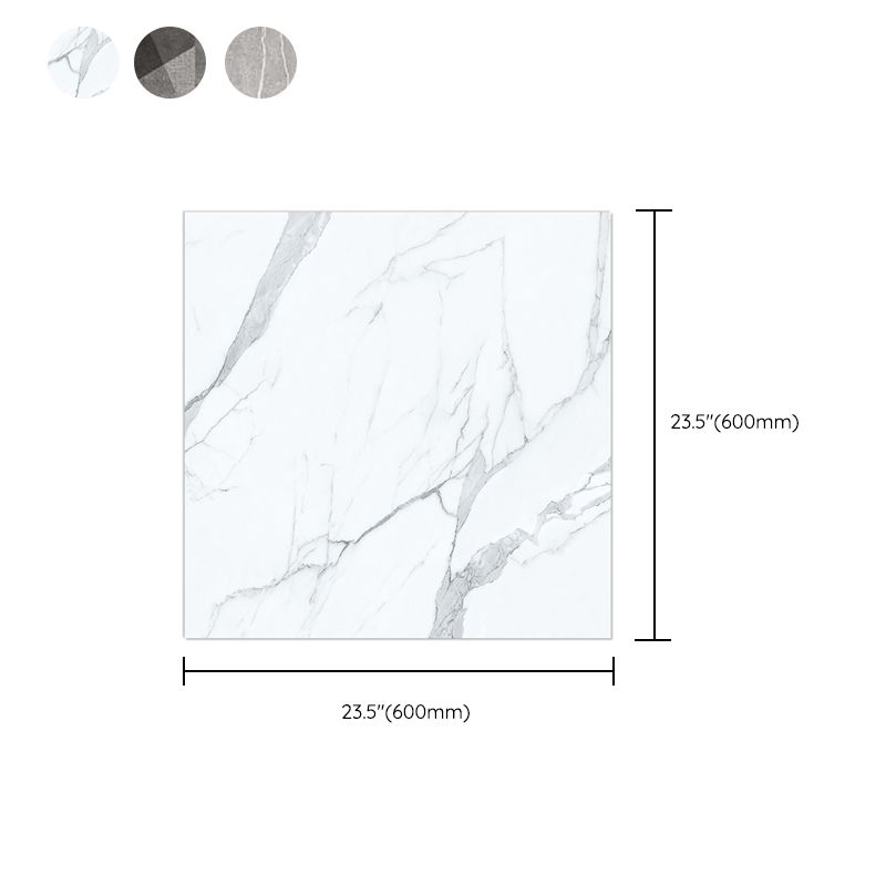 BowLift | Peel and Stick Vinyl Flooring High Gloss PVC Floor Covering with Square Edge