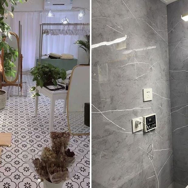 BowLift | Field Tile Peel and Stick Back Plate Plastic Peel and Stick Back Plate with Waterproof