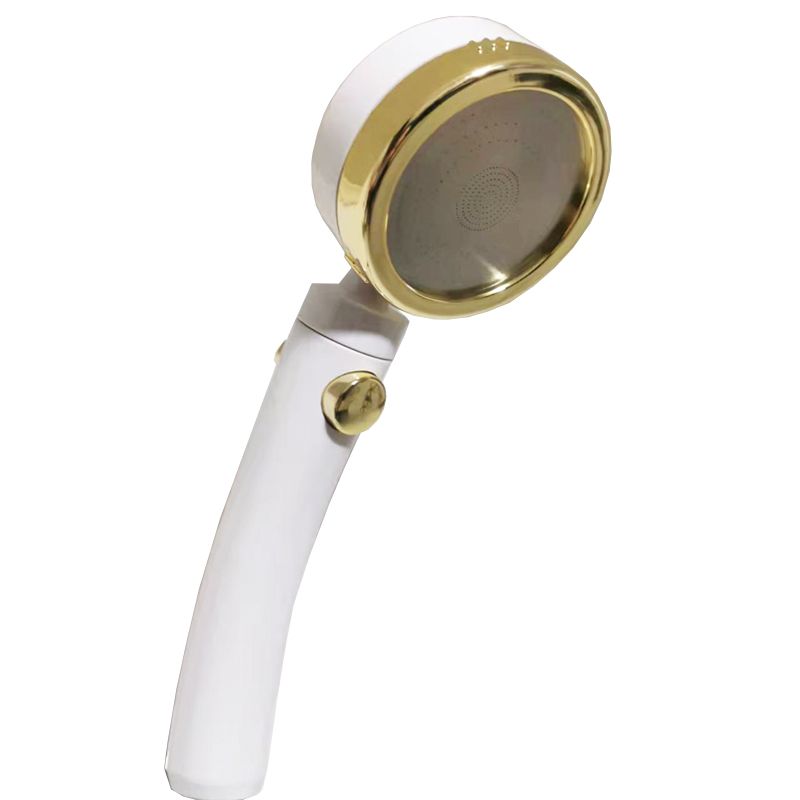 BowLift | Contemporary Shower Head Square Golden Bathroom Handheld Shower