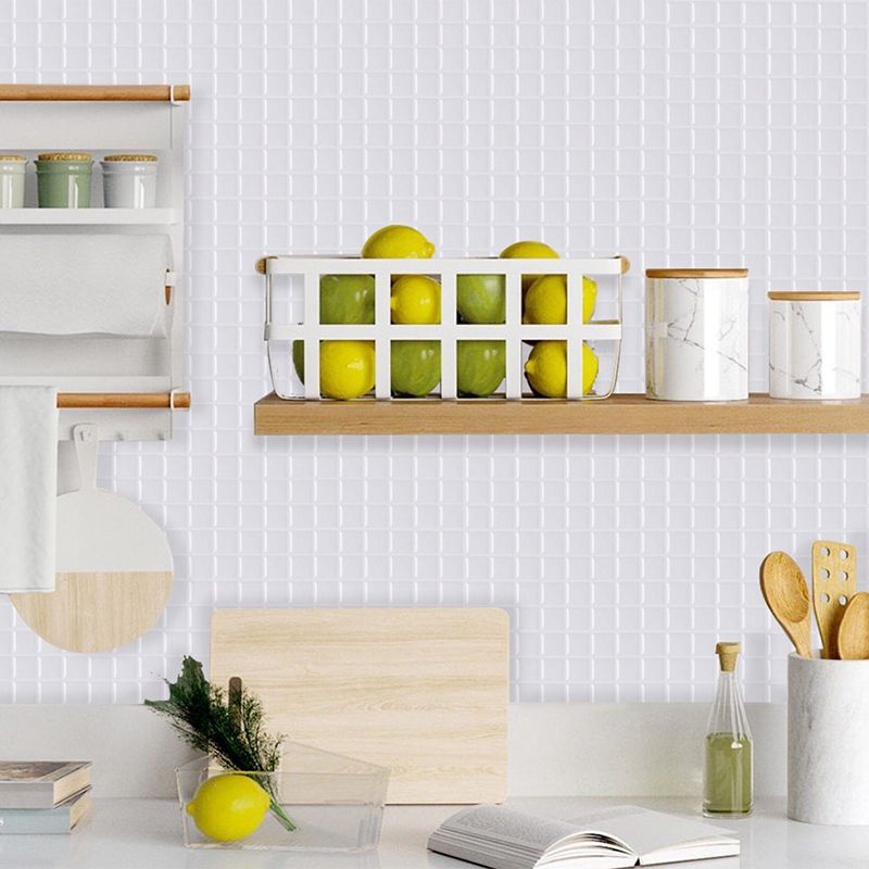 BowLift | Peel-and-Stick Tile Square Stain-Resistant Mosaic Peel-and-Stick Tile for the Kitchen