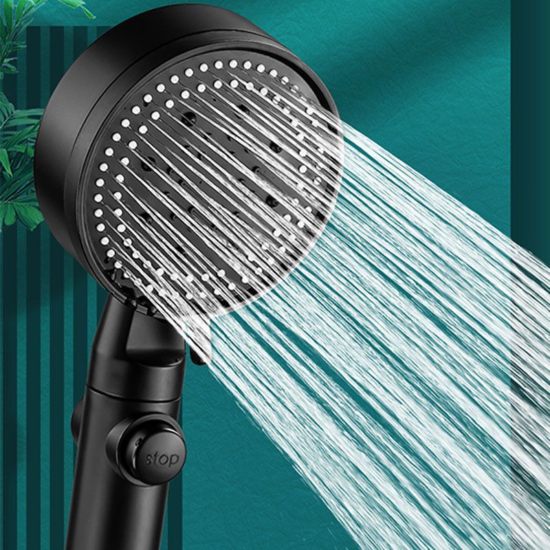 BowLift | 5 setting patterns shower head plastic round handheld shower head