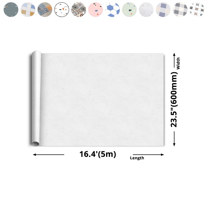 BowLift | Modern PVC Floor Geometric Pattern Peel and Stick Vinyl Plank Floor