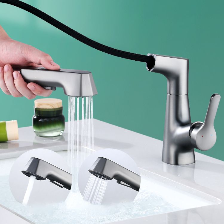 BowLift | Contemporary Sink Faucet Plian Low Arc Brass Centerset Sink Faucet