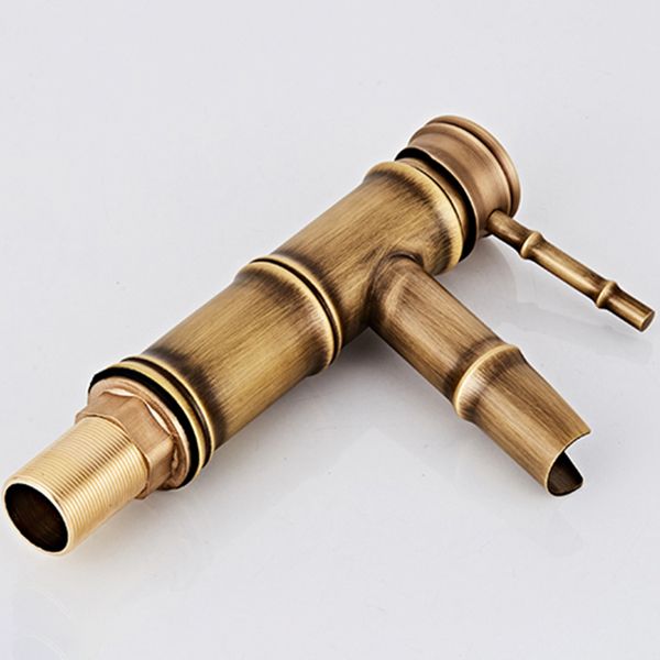 BowLift | Lever Handle Vanity Faucet Country Low Arc Faucet Single Hole Basin Faucet