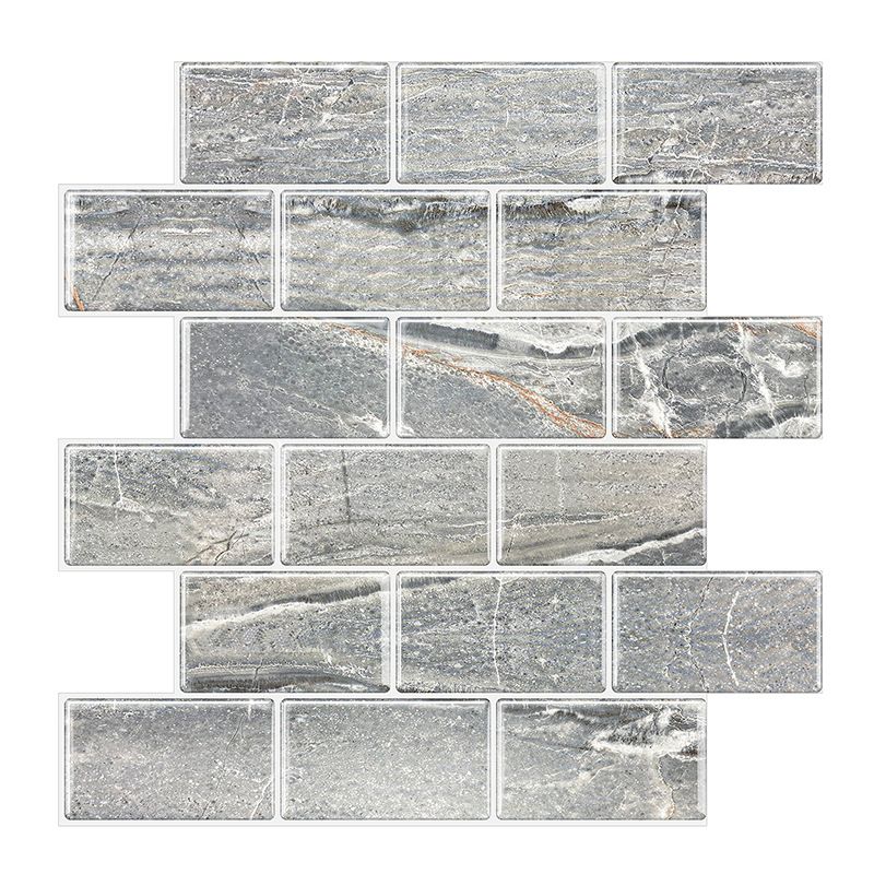 BowLift | Peel and Stick Tiles Subway Rectangle Waterproof PVC Tile-Peel & Stick for the Kitchen 10-Pack