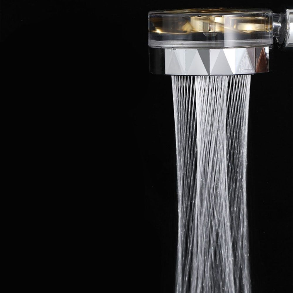 BowLift | Contemporary Handheld Supercharged Shower Head Round Spray Head