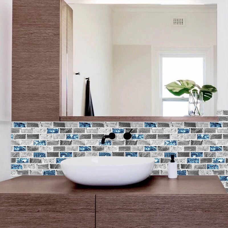 BowLift | Peel and Stick Wall Tile Water Repellent Rectangle PVC Peel & Stick Subway Tile