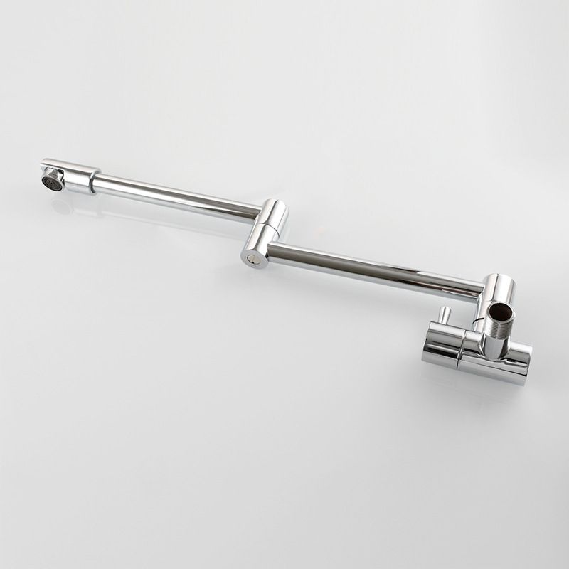 BowLift | Modern Pull-down Faucet Single Handle Wall Mounted Pot Filler Low Profile 1 Holder Filler