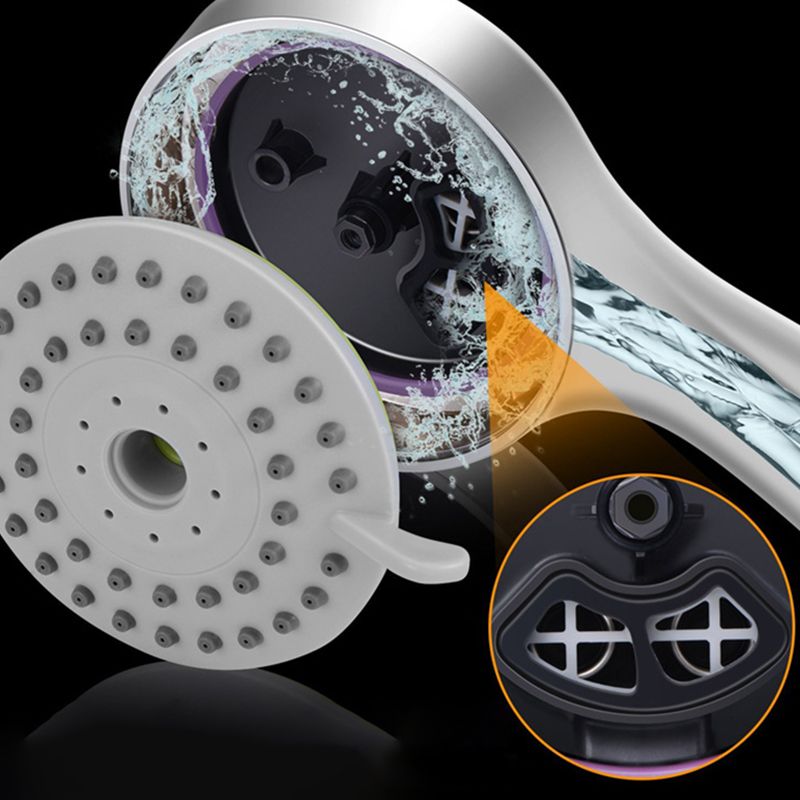 BowLift | Round Handheld Showerhead Modern Style Hand Shower for Home