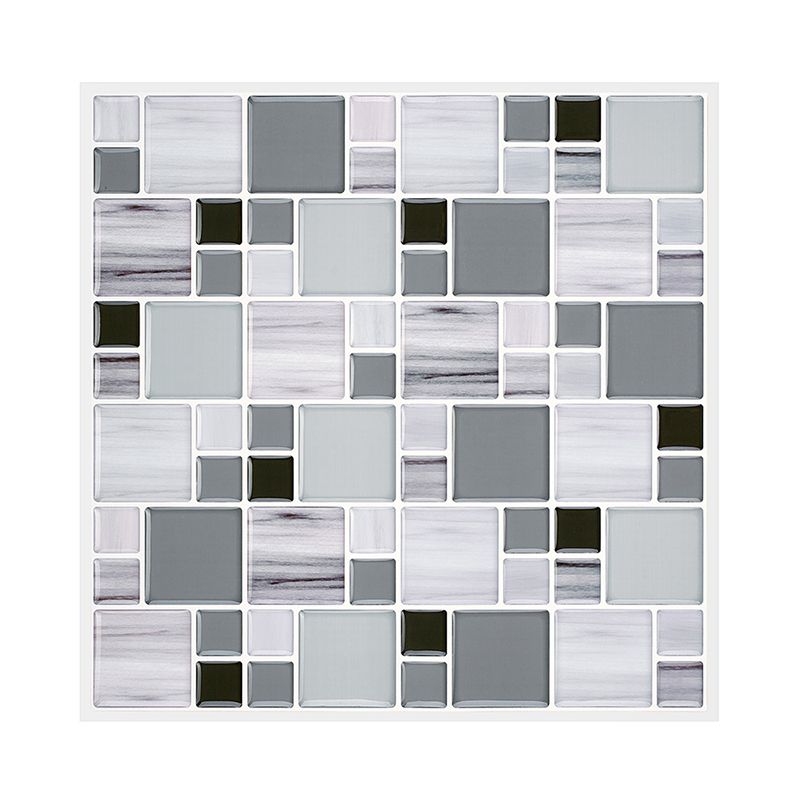 BowLift | Wall tiles paste wallpaper Floral check pattern wallpaper tile