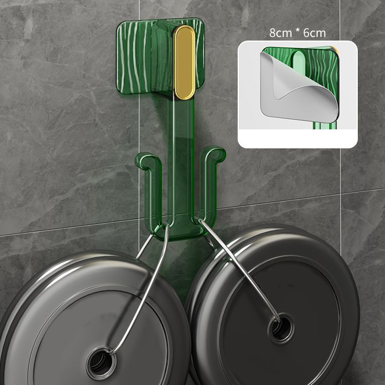 BowLift | 5-piece Bathroom Hardware Set 6.29" high Bathrobe Hooks in Modern Style