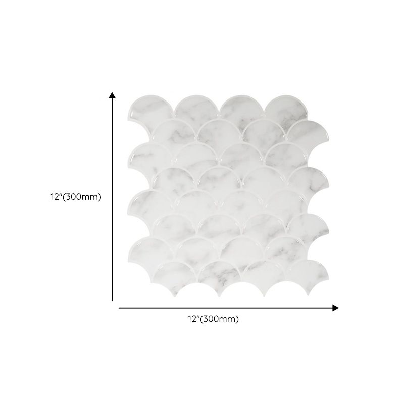 BowLift | Modern Peel and Stick Tiles PVC Herringbone Peel and Stick Backsplash Tiles