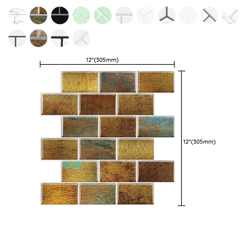 BowLift | PVC Subway Tile Wallpaper Waterproof Peel and Stick Splashback Tile