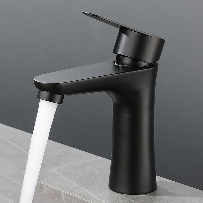 BowLift | Round Vessel Faucet Lever Handle Stainless Steel Bathroom Faucet with Water Hose