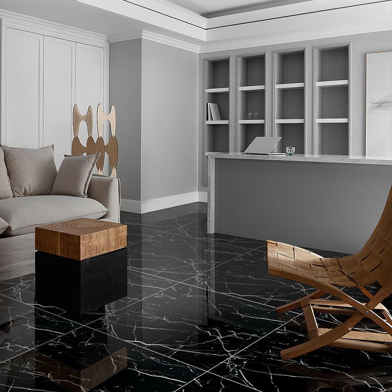 BowLift | Peel and Stick Vinyl Flooring Marble Look Vinyl Flooring with Square Edge