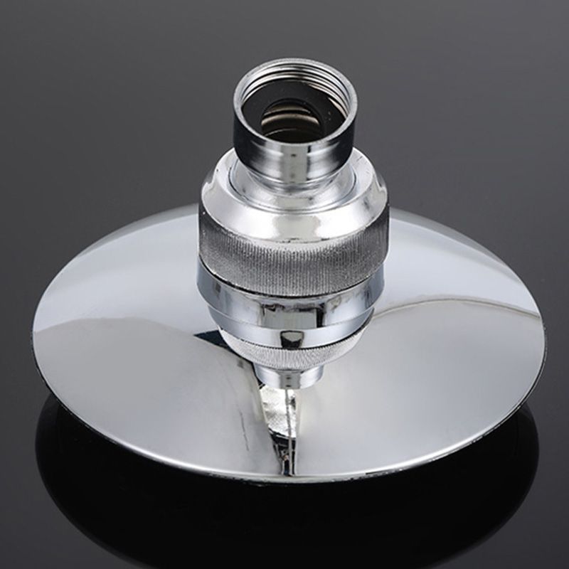 BowLift | Round Shape Shower Head Modern Swiveling Wall Mounted Fixed Shower Head