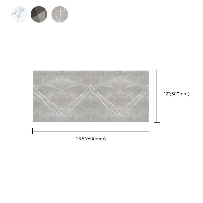 BowLift | Peel and Stick Vinyl Flooring High Gloss PVC Floor Covering with Square Edge