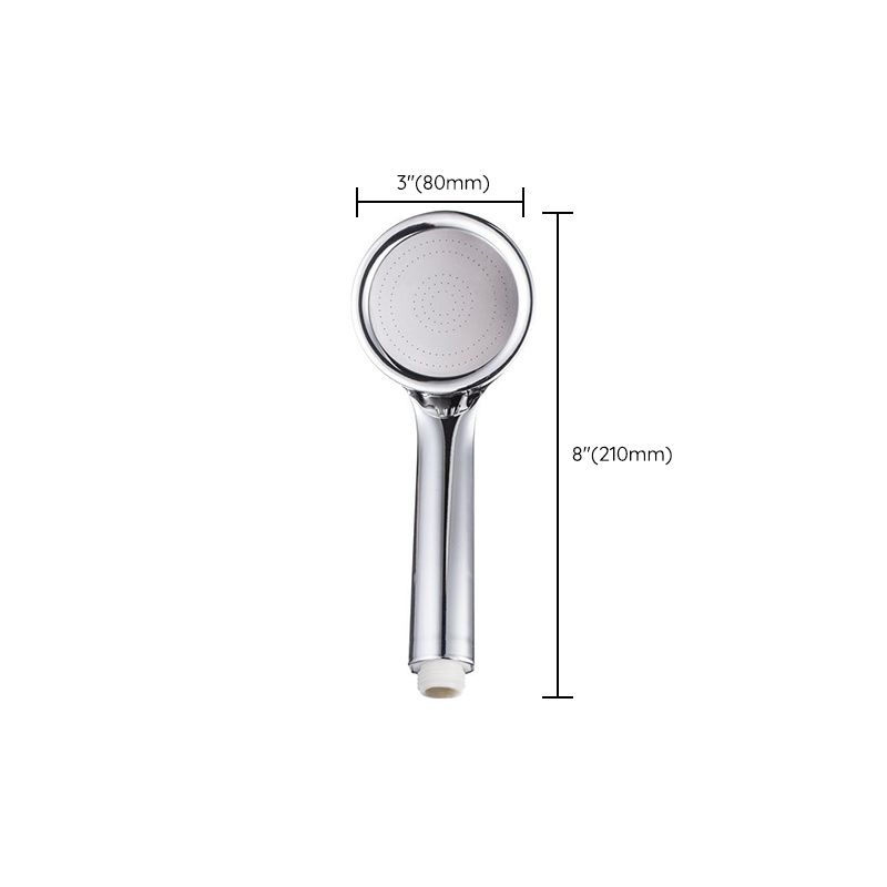 BowLift | Round Handheld Shower Head made of Plastic Contemporary Style Shower Head