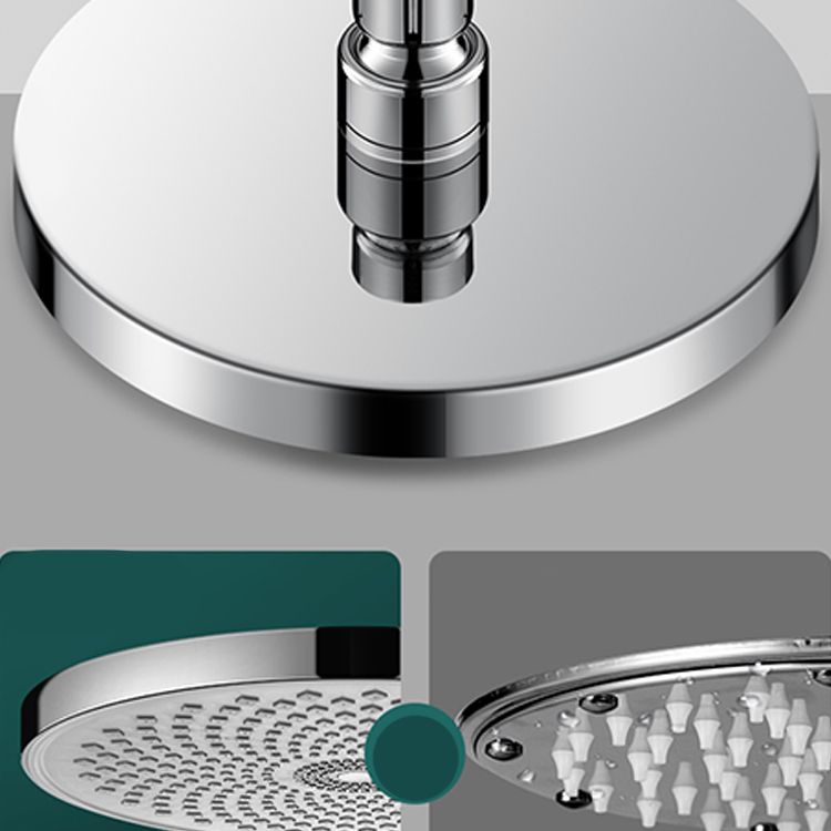 BowLift | Round solid shower metal modern shower head combination for the bathroom