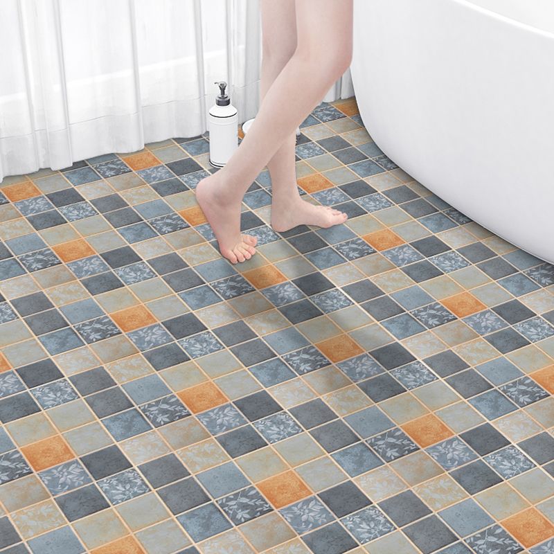 BowLift | Bathroom Square PVC Flooring 24" x 118" x 4mm Peel and Stick Vinyl Flooring