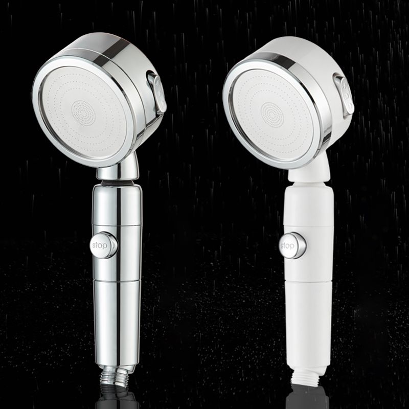 BowLift | Contemporary 3 Jet Shower Head Adjustable Spray Pattern Rotatable Handheld Shower