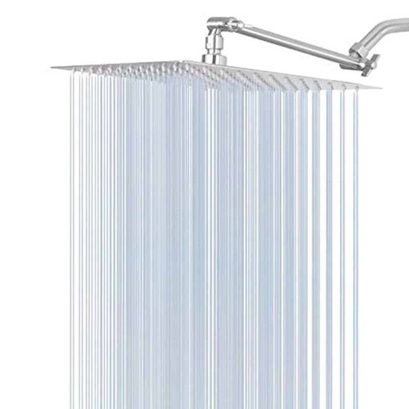 BowLift | Stainless Steel Fixed Shower Head Rainfall Wall Mounted Shower Head with Extension Arm