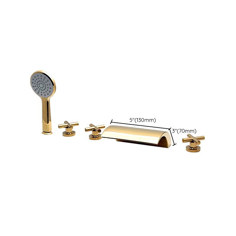 BowLift | Contemporary Style Bathroom Faucet Metal Deck Mounted Bathroom Faucet