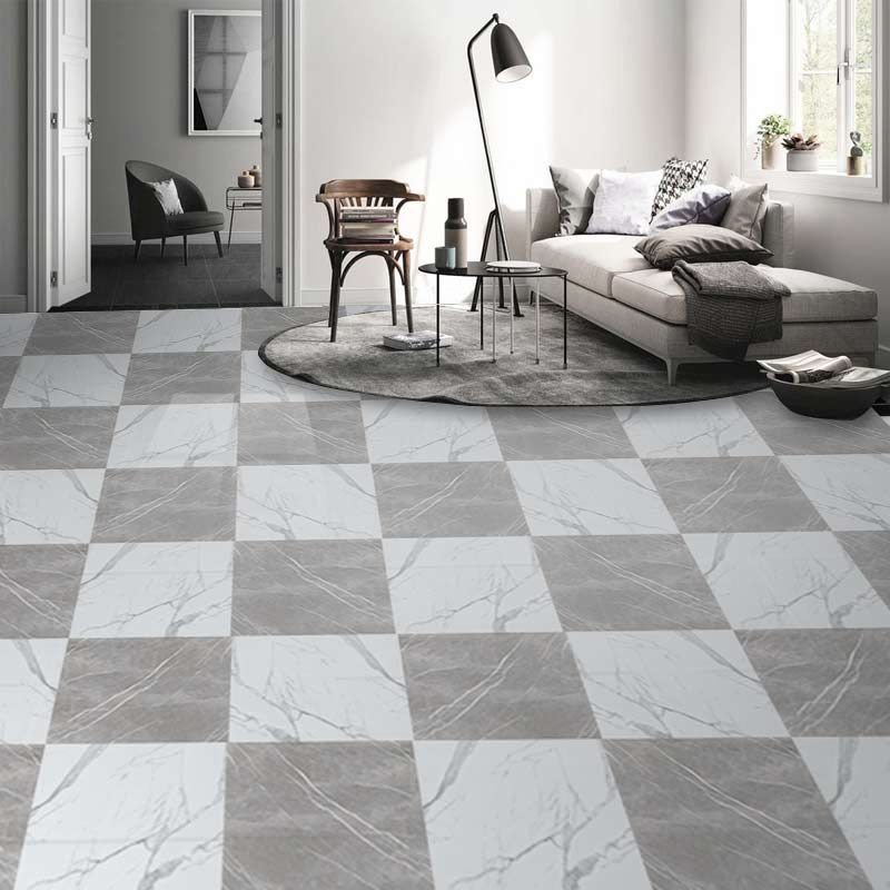 BowLift | Peel and Stick Vinyl Flooring High Gloss PVC Floor Covering with Square Edge