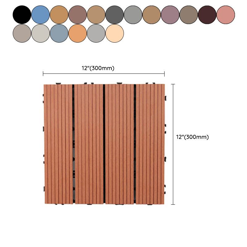 BowLift | Classic Wooden Outdoor Flooring Composite Paving Tiles