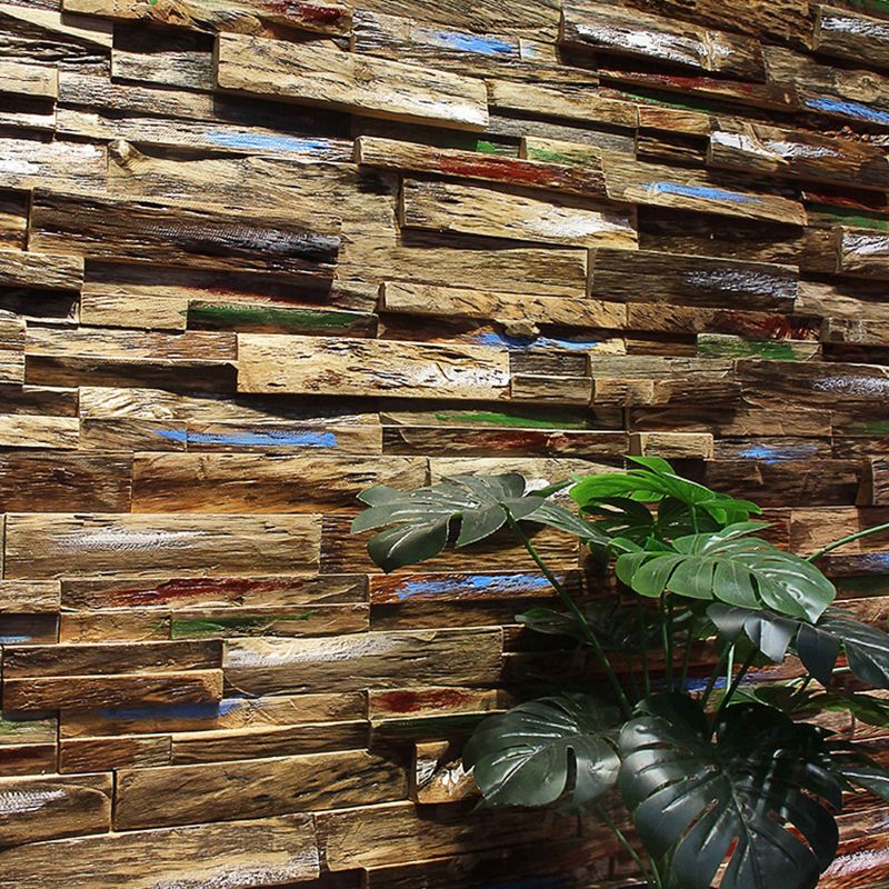 BowLift | Wall cladding wood shiplap mosaic modern interior wall cladding