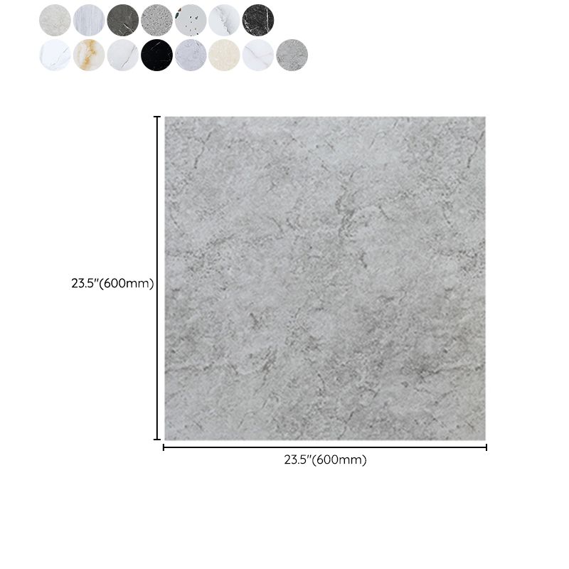 BowLift | Peel and Stick Vinyl Flooring 23.6"x23.6" x2mm Marble Look PVC Floor