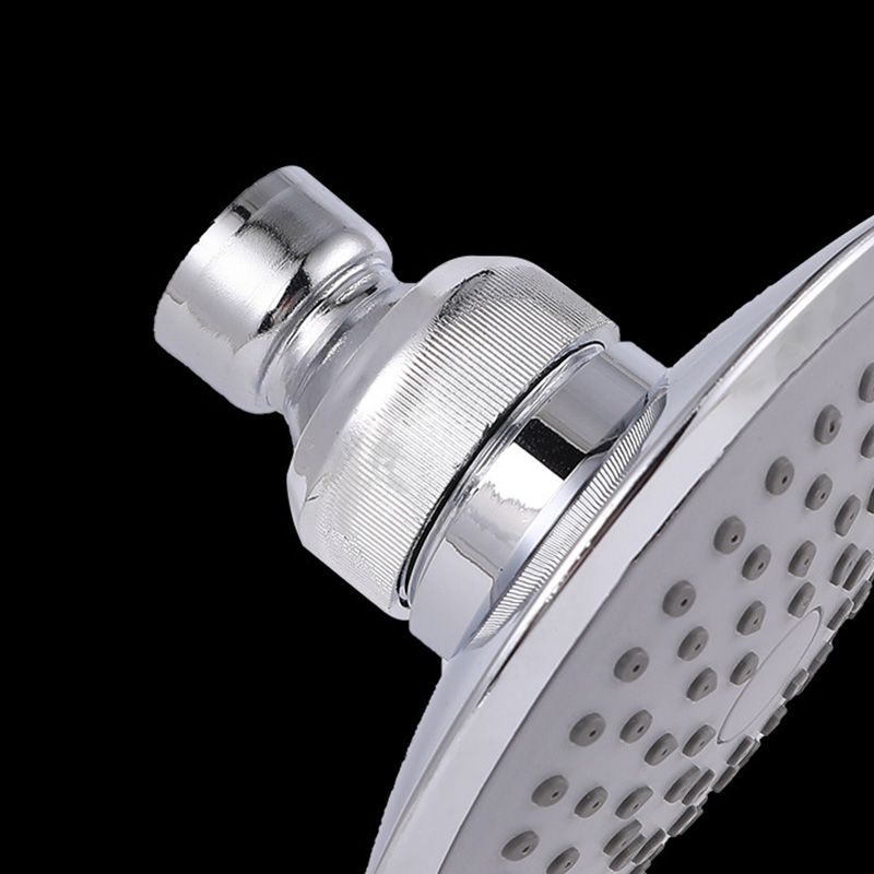 BowLift | Round Shape Shower Head Modern Swiveling Wall Mounted Fixed Shower Head