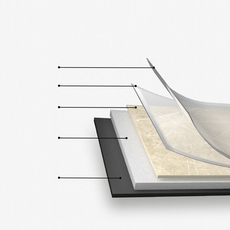 BowLift | Peel and Stick PVC flooring Low Gloss stone look waterproof vinyl floor