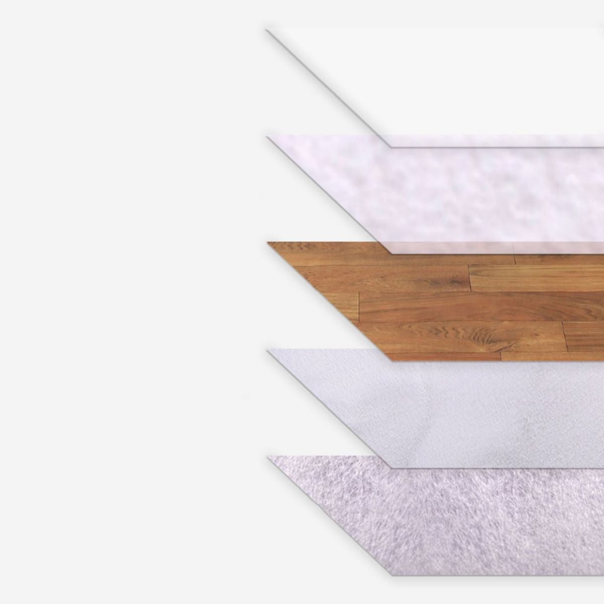BowLift | Waterproof PVC flooring wood look self-adhesive fire-resistant PVC flooring